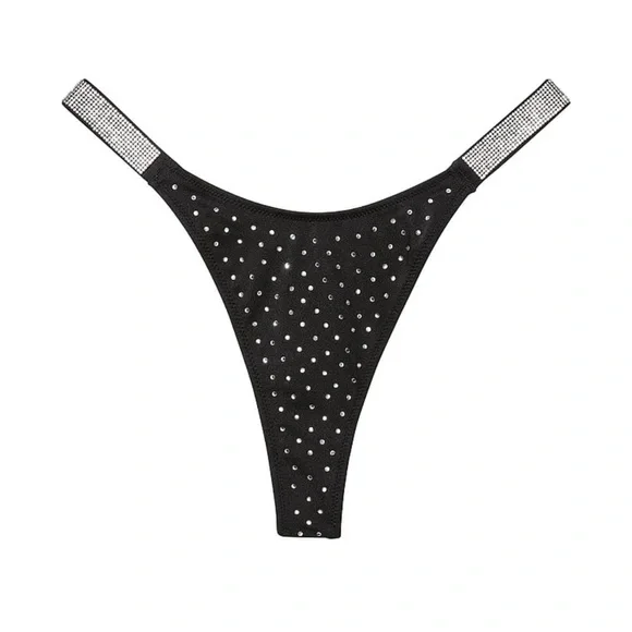 NEW X-LARGE VICTORIA'S SECRET SWIM Shine Strap Bombshell SET PLUS FREE TOWEL - Picture 9 of 15